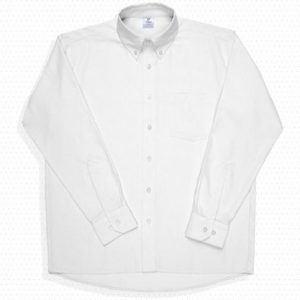 Camisa Oxford de manga larga