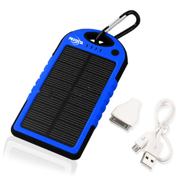 Cargador de batería portátil solar - Powerbank - Suma Regalos