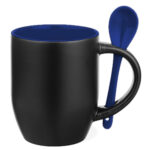 Taza mágica con cuchara e interior de color
