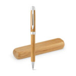 Lapicera Premium de Bambú Eco en estuche