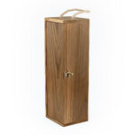 Estuche para botella de vino en madera de Abeto