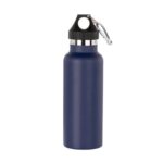 Caramañola de acero con mosquetón de 500 ml